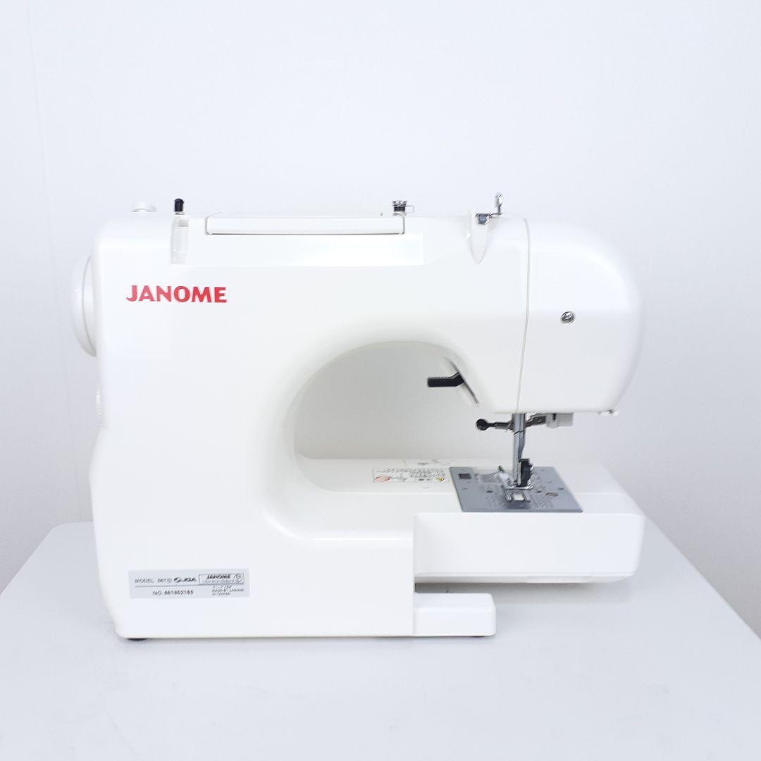 【美品】ジャノメ　コンパクト電動ミシン本体　N-261　メンテナンス済み