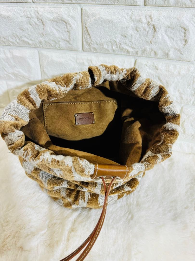 【タグ付き未使用品】A VACATION かごバッグ