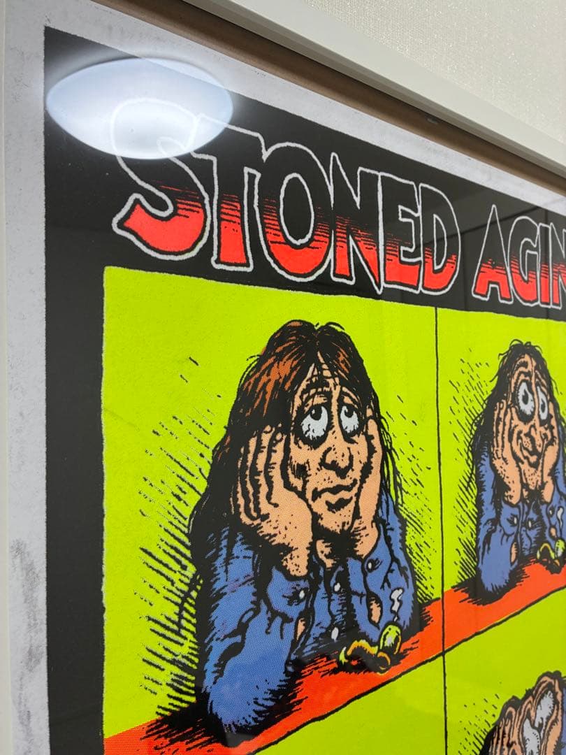 ロバートクラム　stoned agin! Robert crumb ポスター