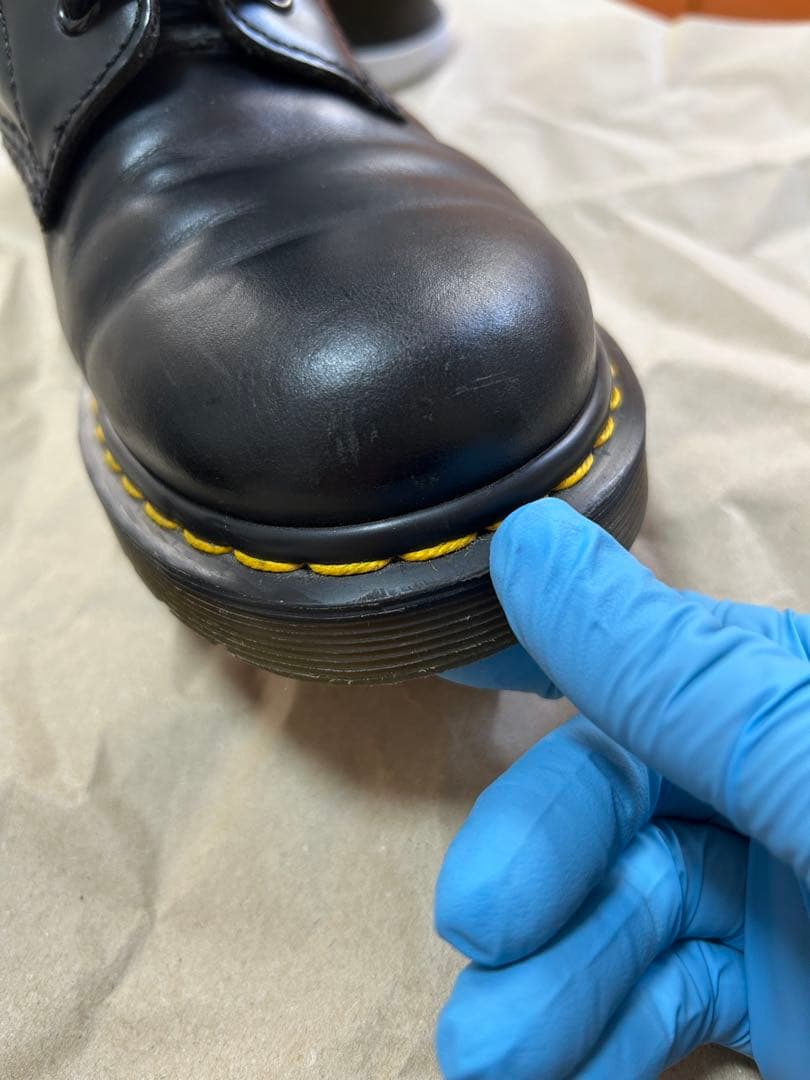 Dr. Martens ドクターマーチン 8ホール ブーツ ブラック(UK7)