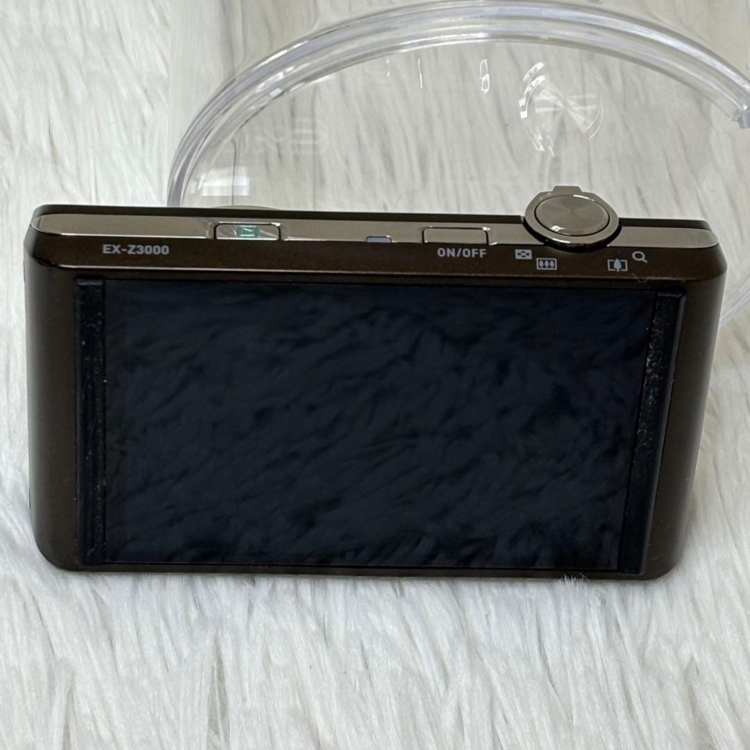 CASIO カメラ　EX-Z3000 バッテリー　ブラウン コンデジ　動作品