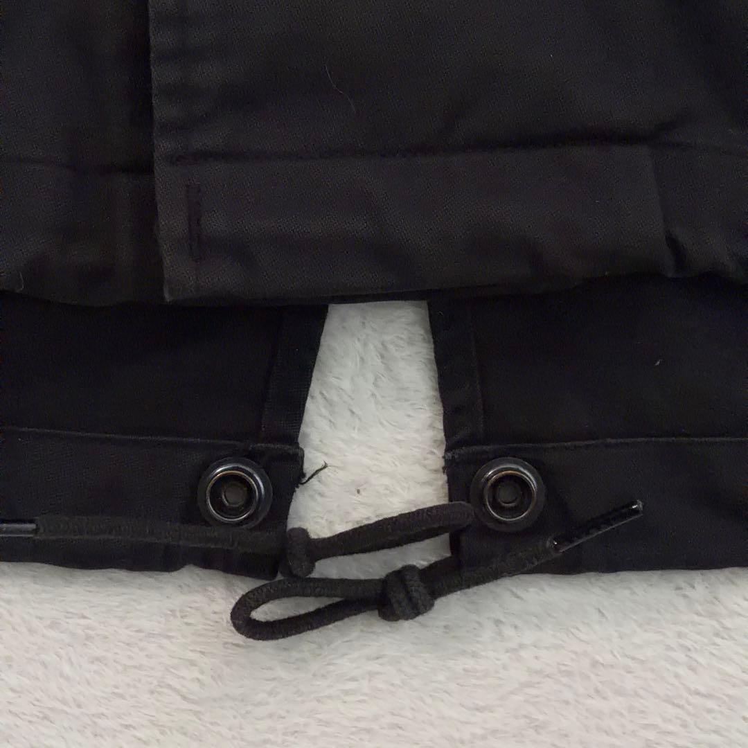 希少【ヒステリックグラマー】モッズコート コヨーテファー ライナー付 黒 S