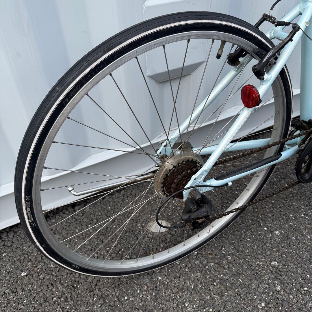 ブリヂストン製クロスバイク 身長164-182cm 21段変速 定価6万円