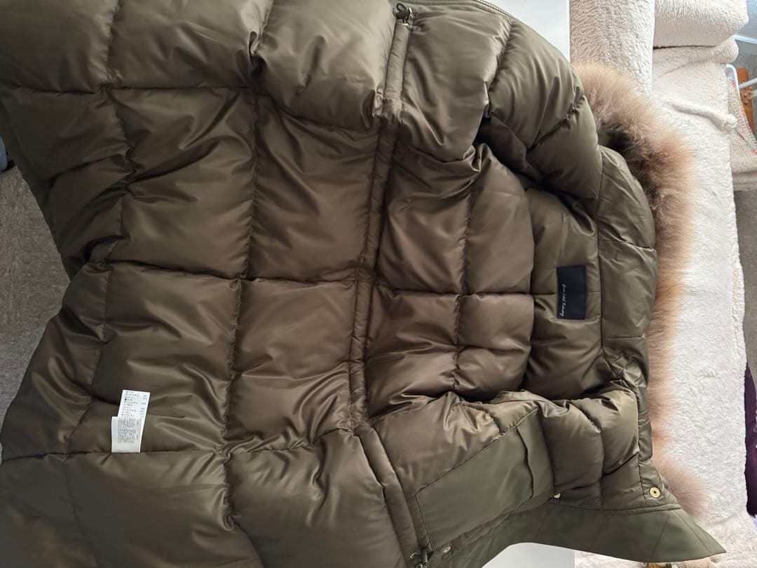 green label relaxing撥水マウンテンダウンコート