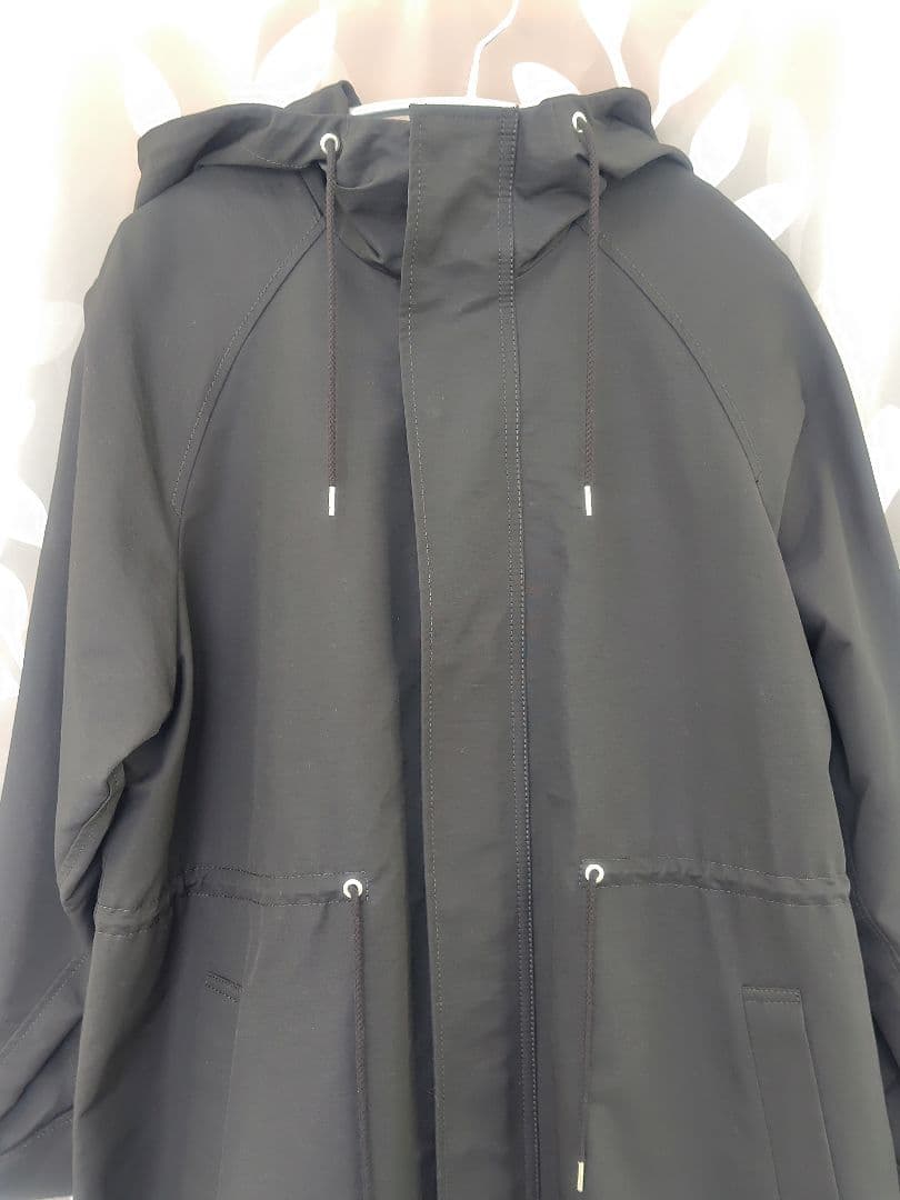 未使用品★ジャーナルスタンダード★グログランフードコート★黒★S