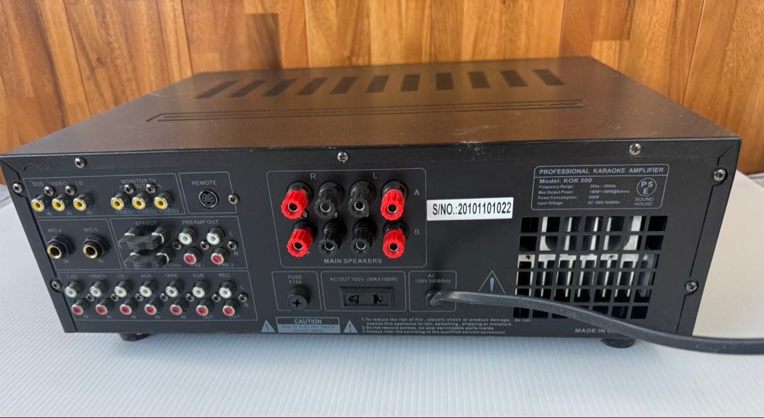 KOK500 デジタルエコー カラオケアンプ(a20)