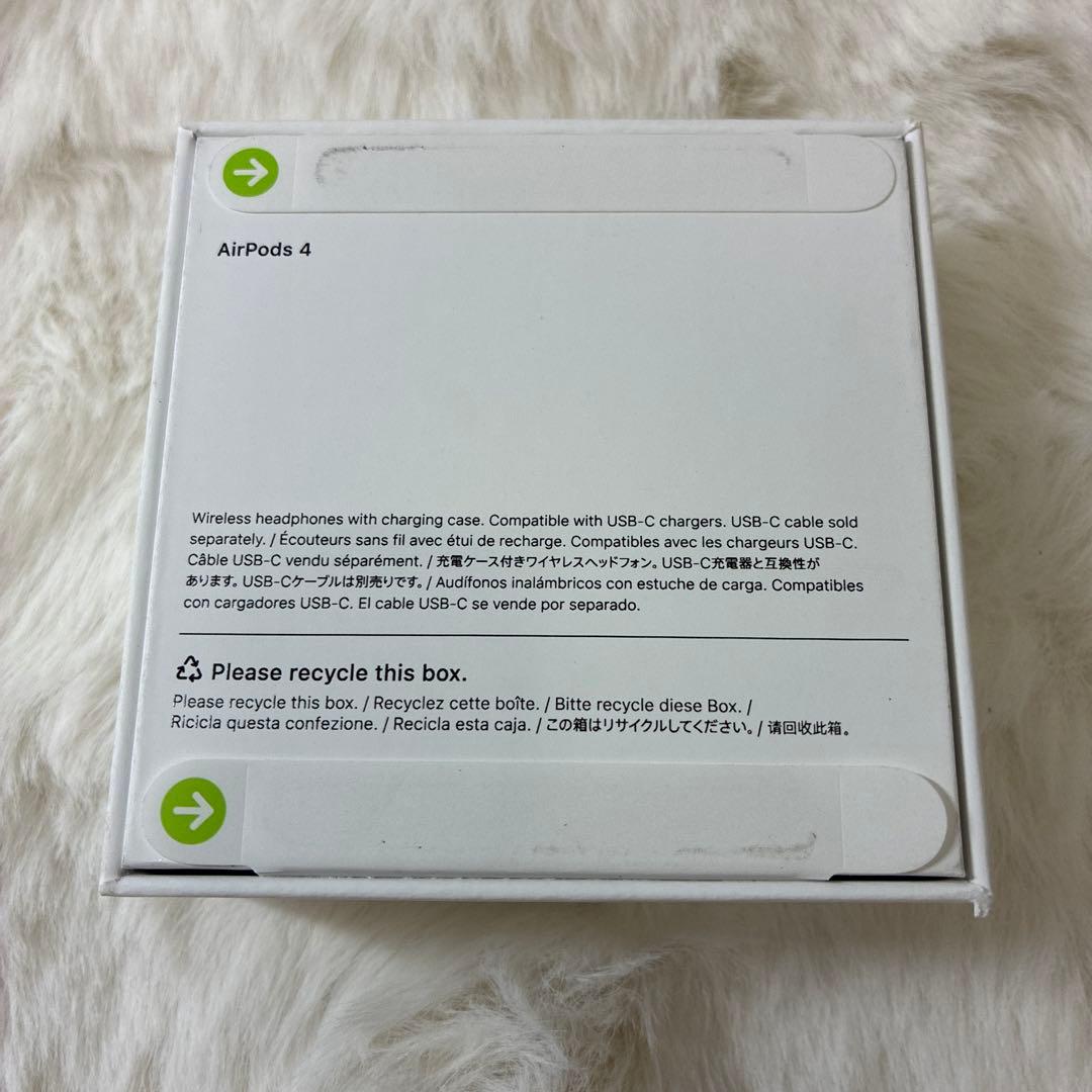 新品未開封 airpods4 アクティブノイズキャンセリング ANC搭載