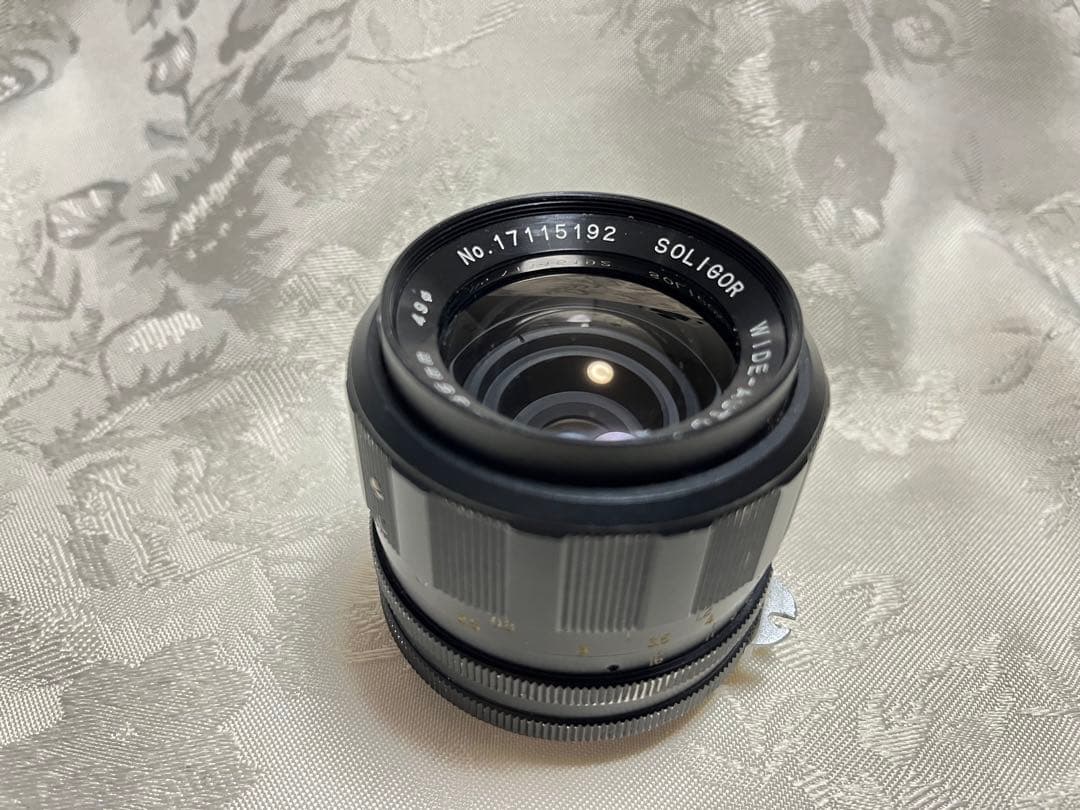 Nikonマウント　Soligor f2.8/35mm 広角レンズ
