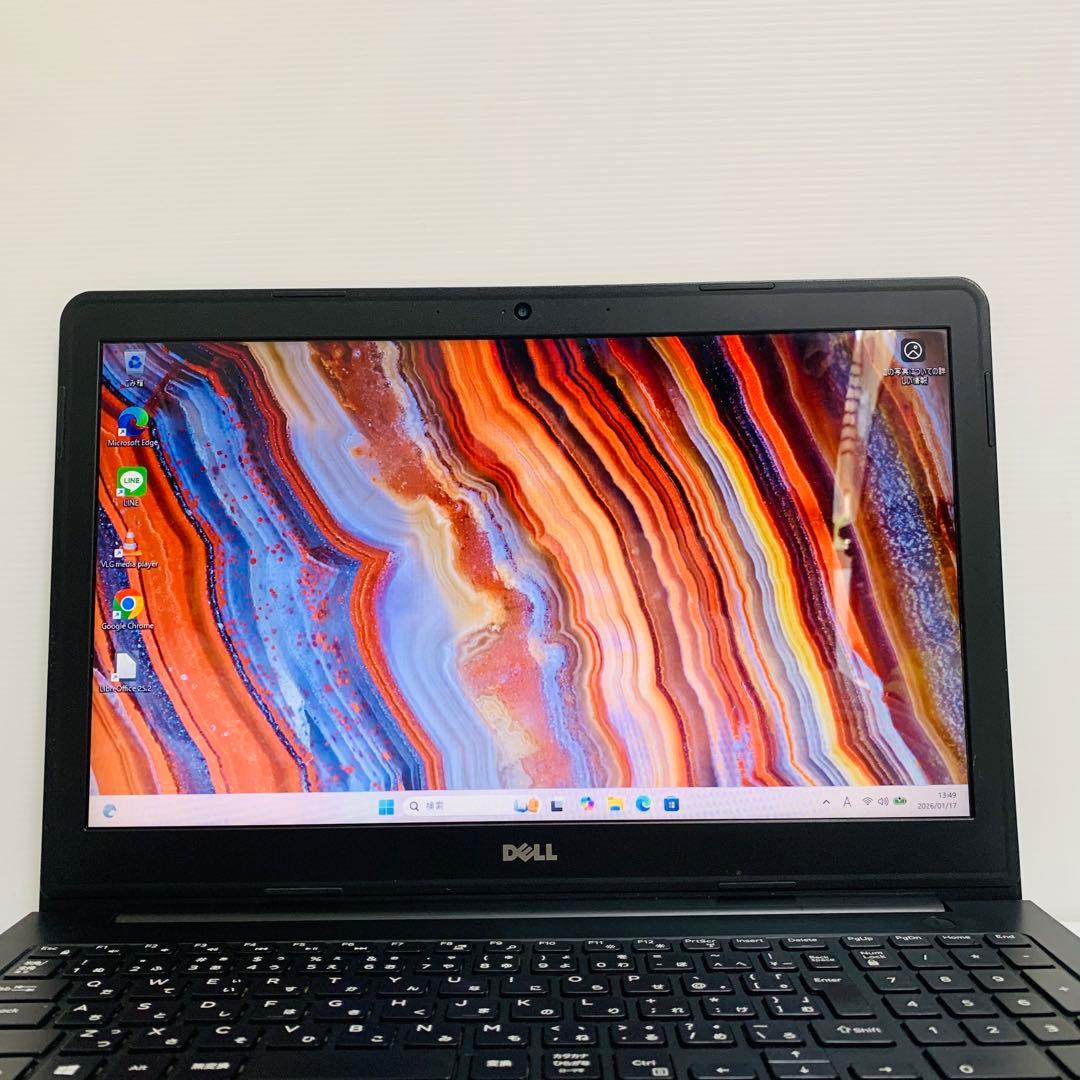【初期設定済】Dell ノートPC Win11 SSD256GB