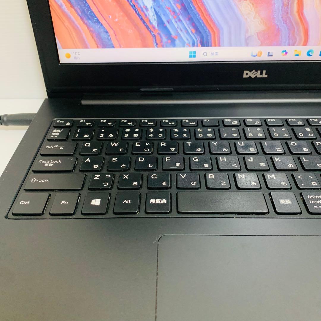 【初期設定済】Dell ノートPC Win11 SSD256GB