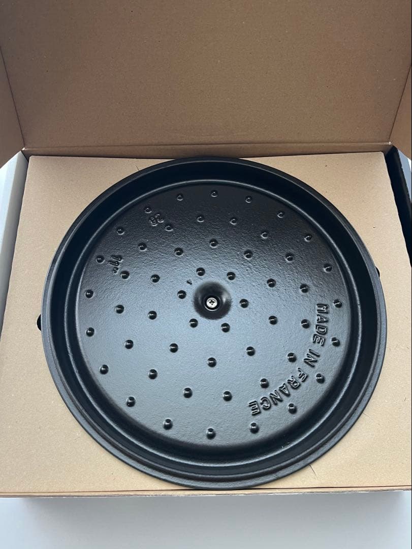 新品未使用 Staub ストウブ ピコ・ココット 28cm 6.7L バジル