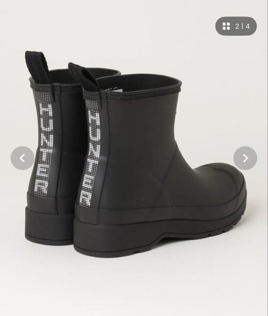 【美品】 HUNTER PLAY DOT BOOT UK6 25cm