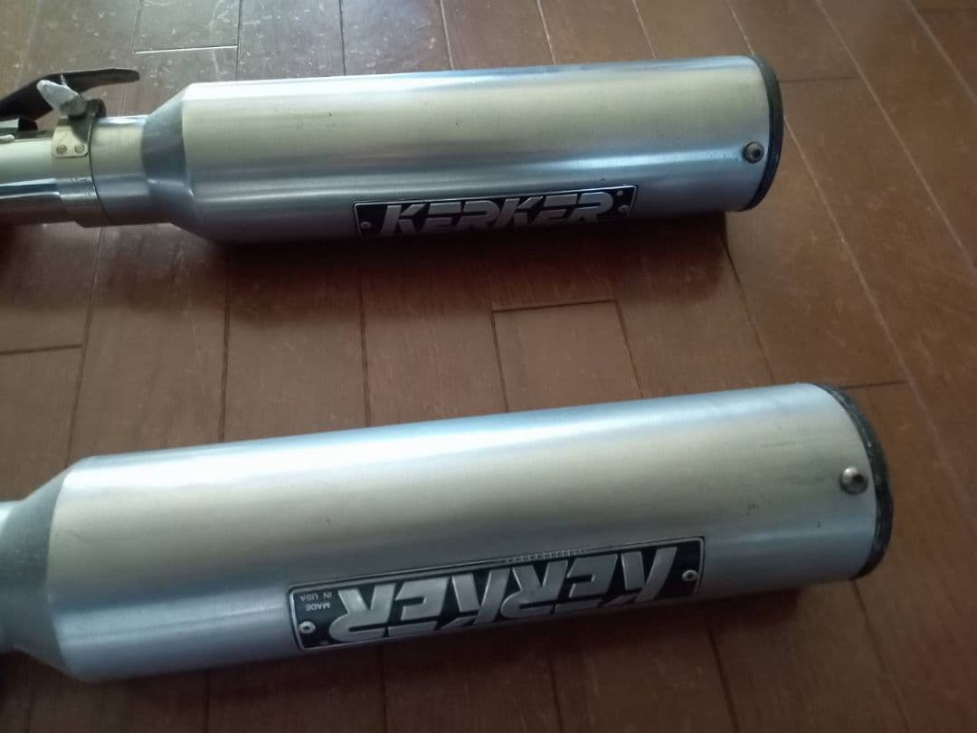 【値下げ中】KERKER V-MAX1200 スリップオンマフラー 重低音