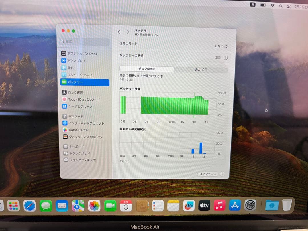 MacBook本体 Apple MacBook Air 128GB SSD