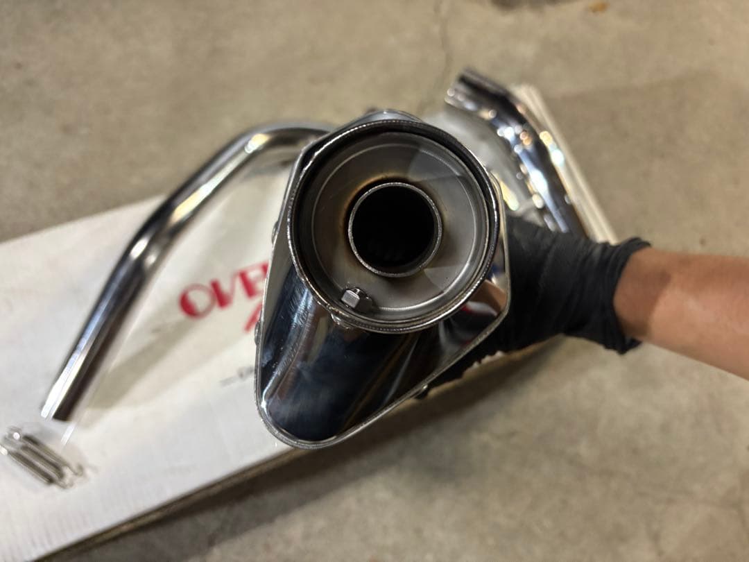 OVER Racing TT FORMULA フルエキゾーストマフラー