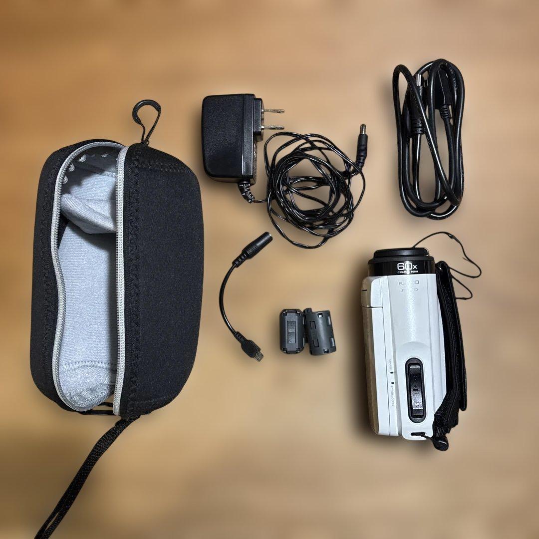 JVCケンウッド Everio GZ-F270-W ホワイト　動作品