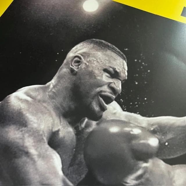 額装済/モハメドアリ Ali vsタイソン Tyson/アートポスター