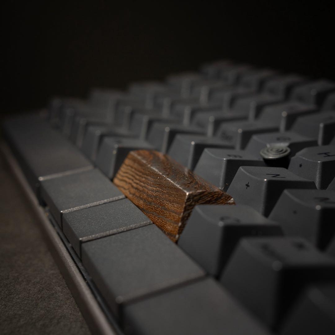 HHKB studio メタルウッドキーキャップ　JIS SPACEキー