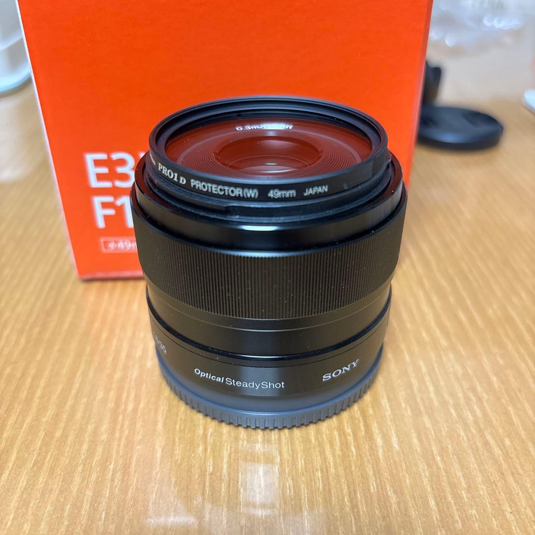 【美品】SONY SEL35F18 E35mm F1.8 OSS　保護レンズ付き