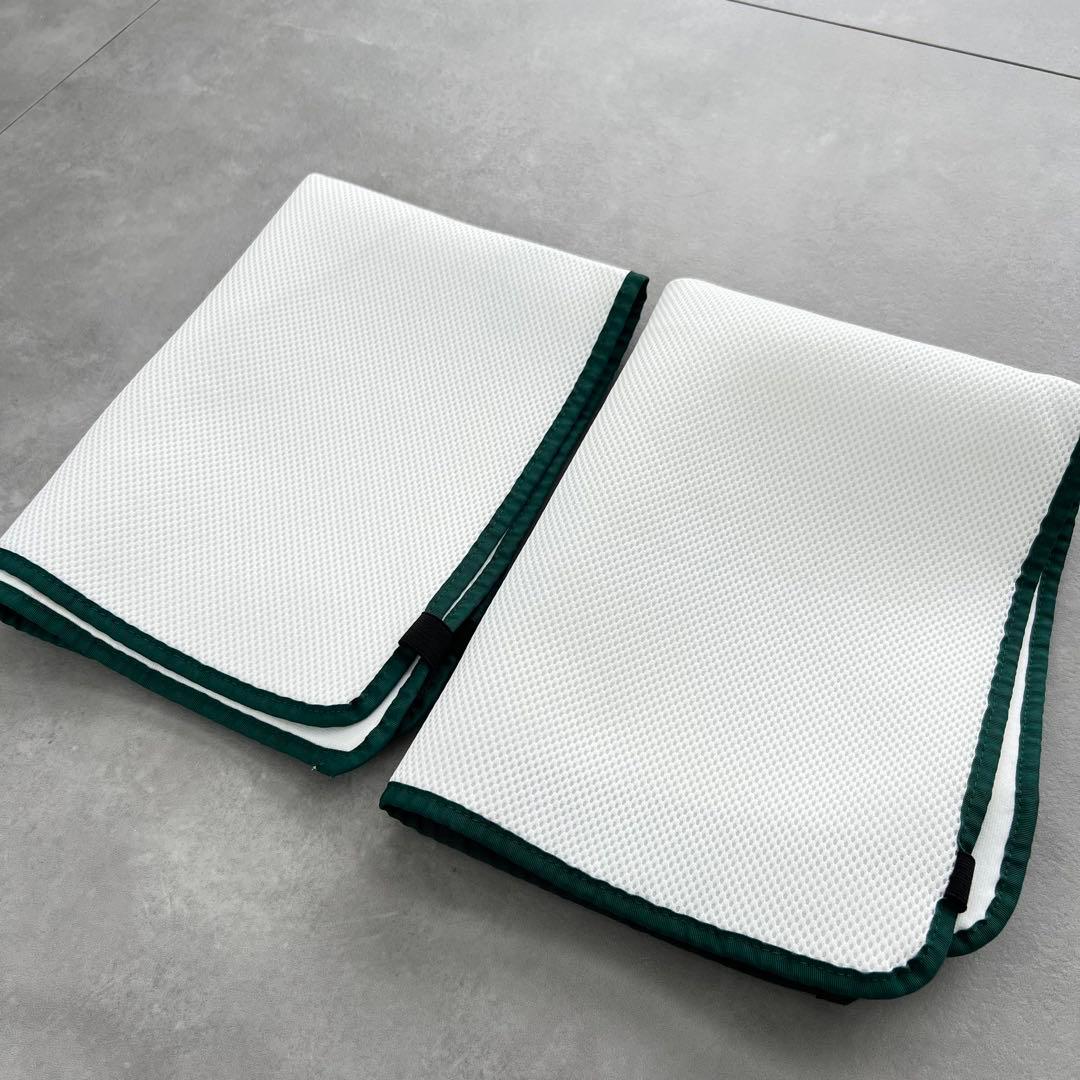 Mサイズ パッド2枚付き★ハナロロ ドッグケア防水マットレス床ずれ防止犬用ベッド