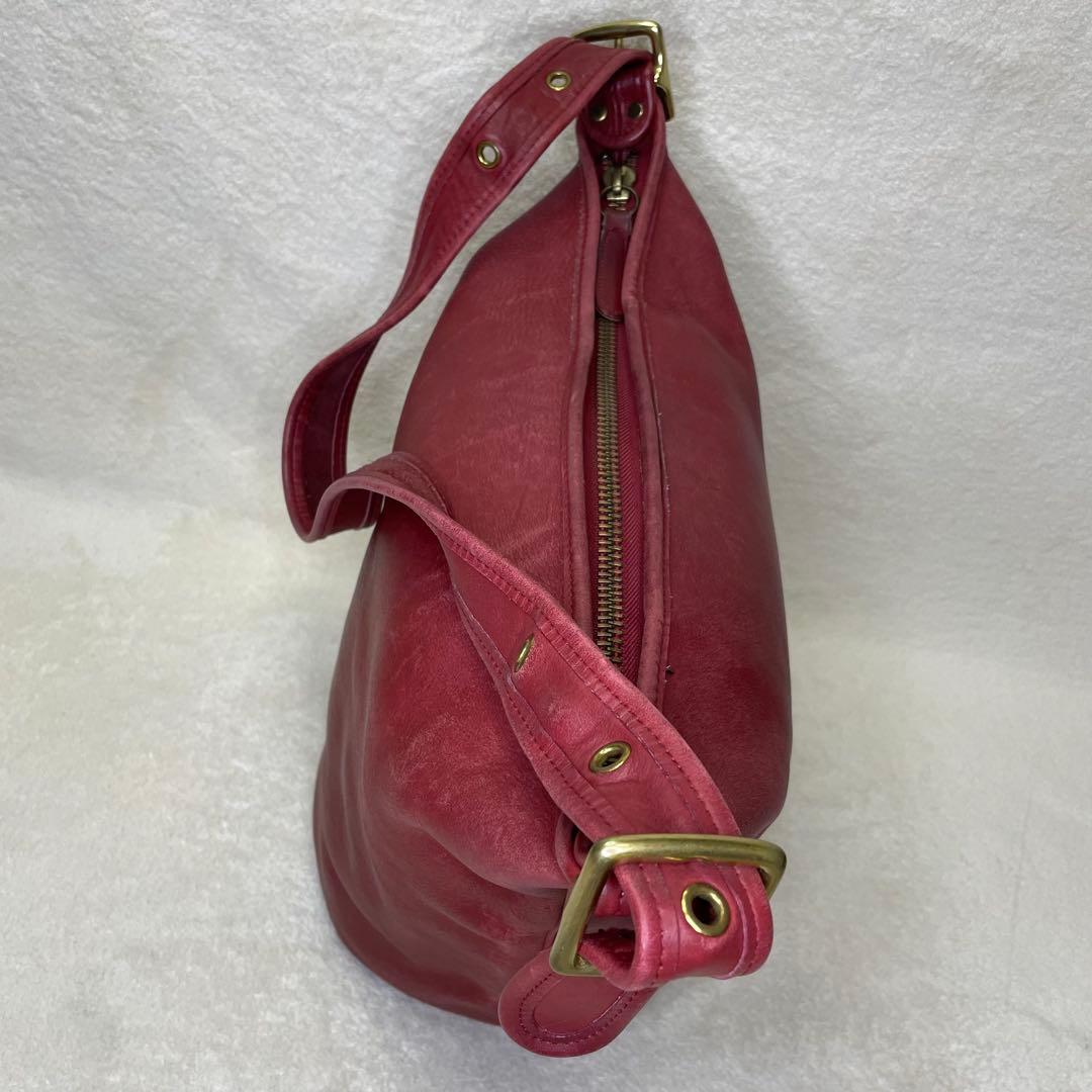 COACH オールドコーチ バケツバック ショルダーバッグ y2k 赤