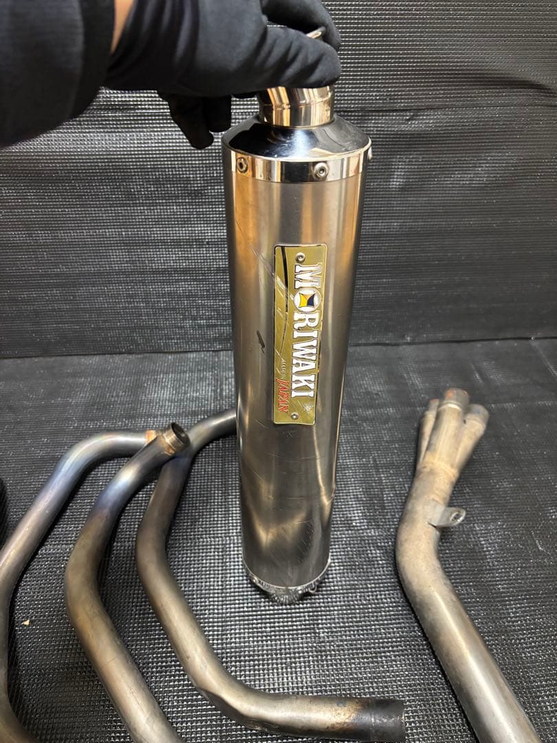 XJR400 モリワキ ゼロ フルチタンマフラー