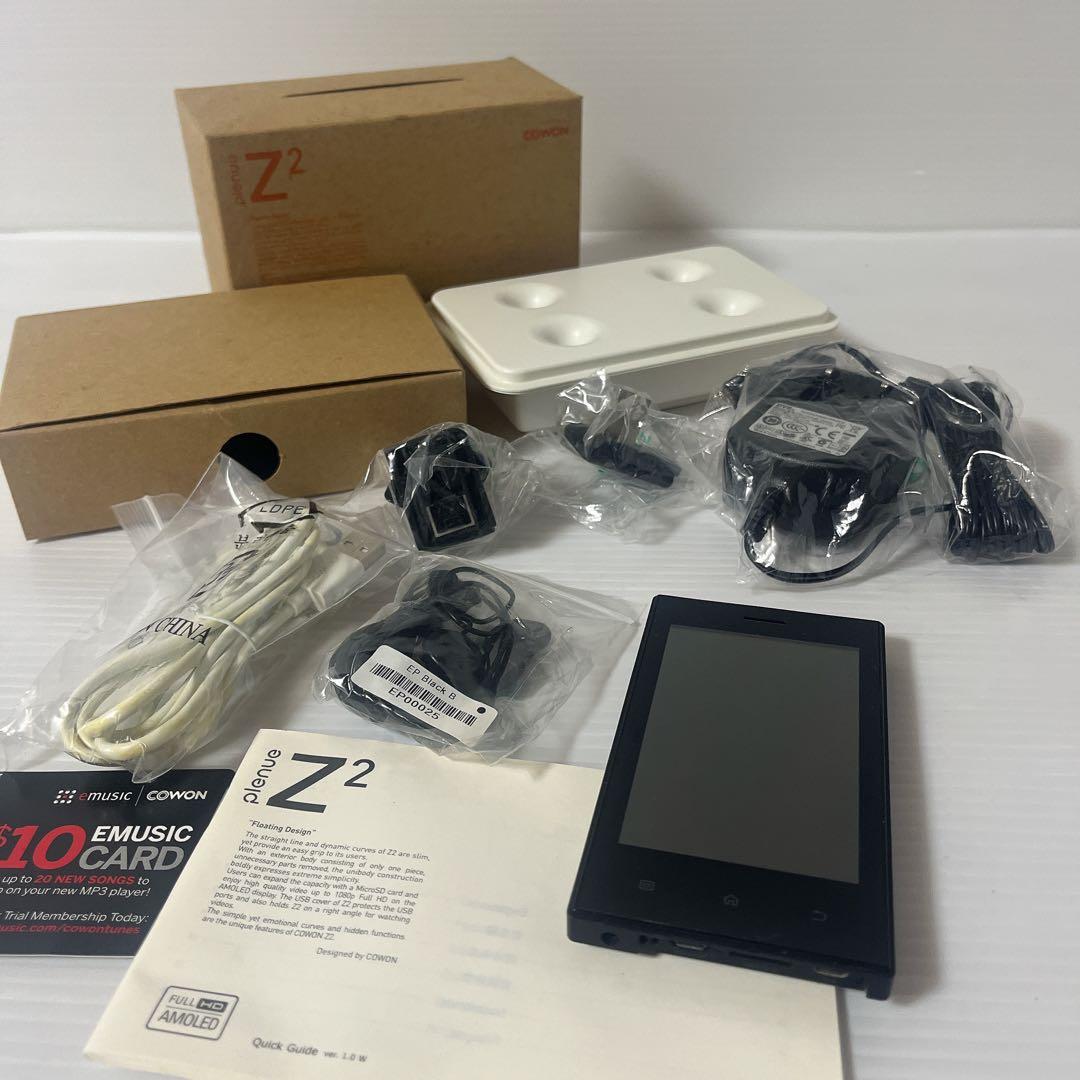 COWON 携帯オーディオプレーヤー plenue Z2 Z2-8G-BK