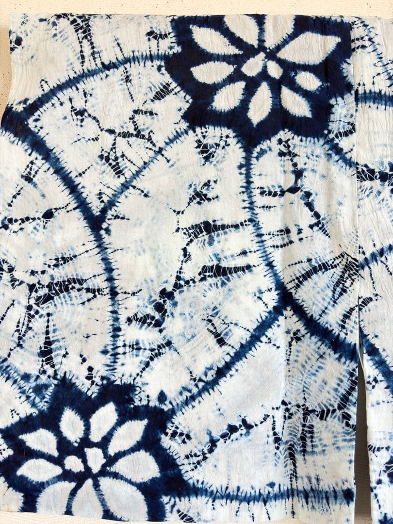 未使用　有松絞り 浴衣