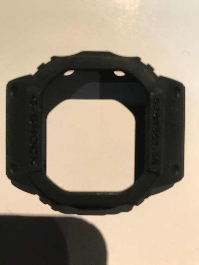 CASIO デジタル腕時計 ブラック 交換用バンド付き　DW-056