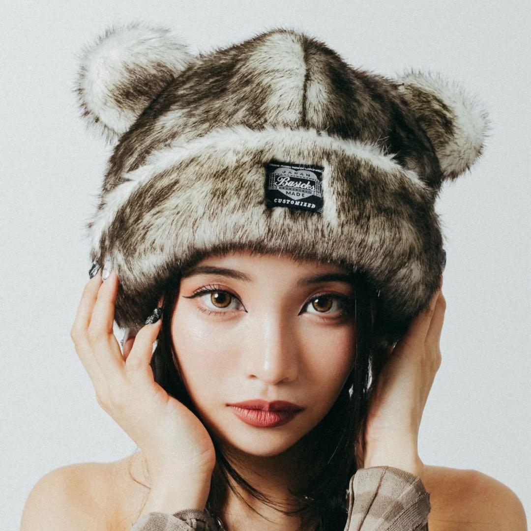 BASICKS×NUBIAN BEAR BEANIE川村壱馬着用