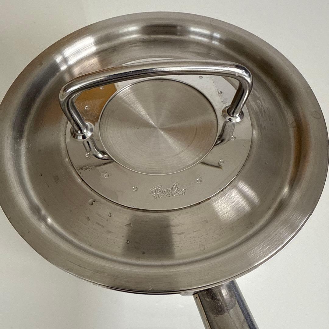 Fissler ステンレススチール 片手鍋 蓋付き　お値引きしました
