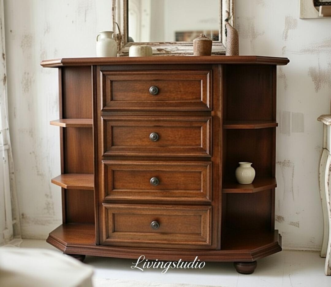 イタリア サイドボード コンソール 飾り棚 クラシック アンティーク 41N