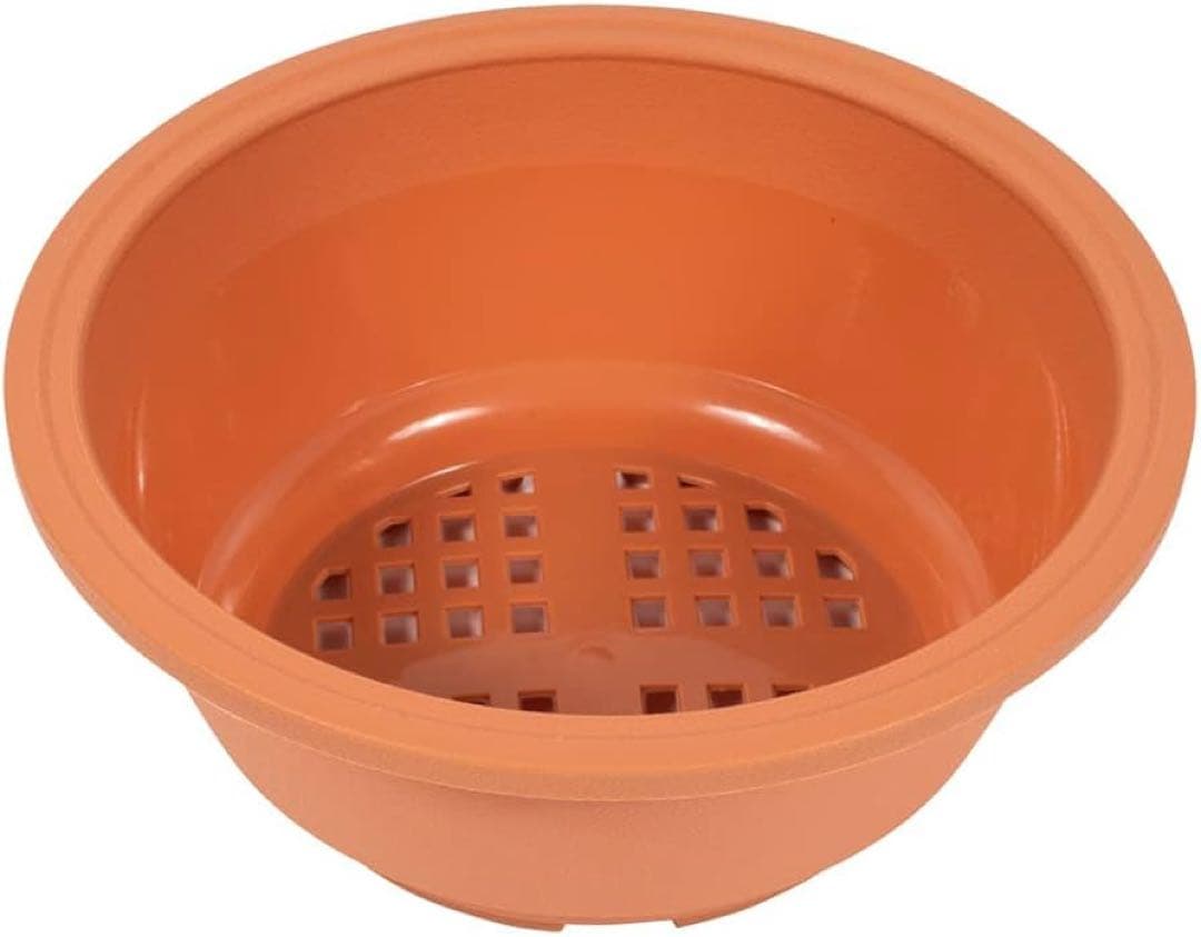 ☘️植木鉢　大型　プラスチック　プランター鉢　園芸　底穴　ガーデン　9個