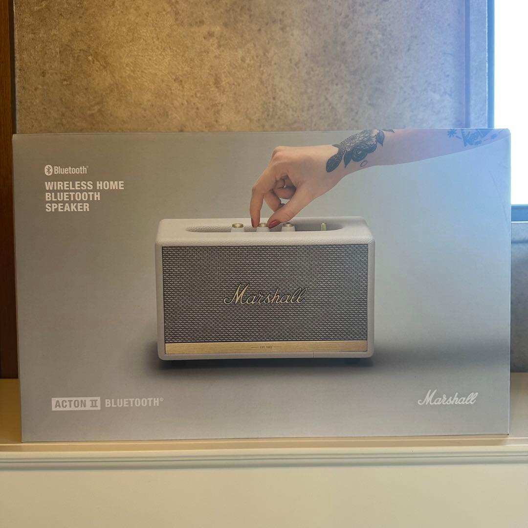 Marshall Acton II ワイヤレススピーカー ホワイト