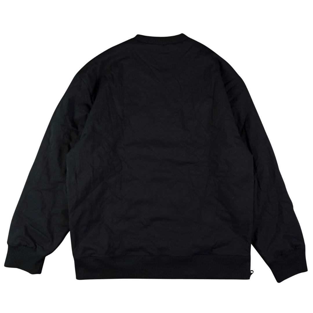 【XL】秋冬 アディダス ゴルフ 保温 中綿キルティング プルオーバージャケット