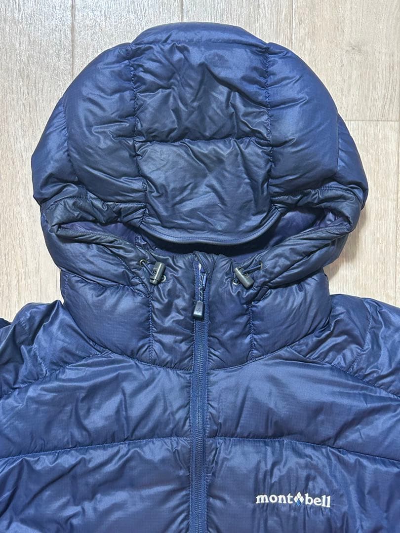【mont-bell モンベル】ライトアルパインダウンパーカ　Mサイズ　ネイビー