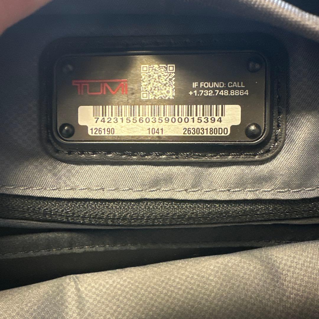 ★TUMI 3wayバック　極美品✨✨傷汚れなし