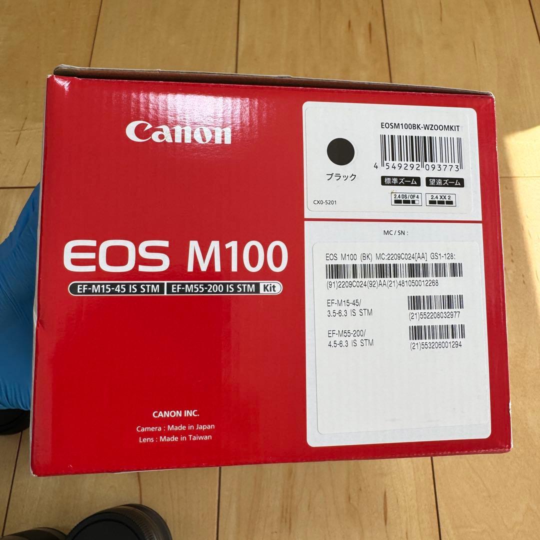Canon EOS M100 ミラーレスカメラ セット