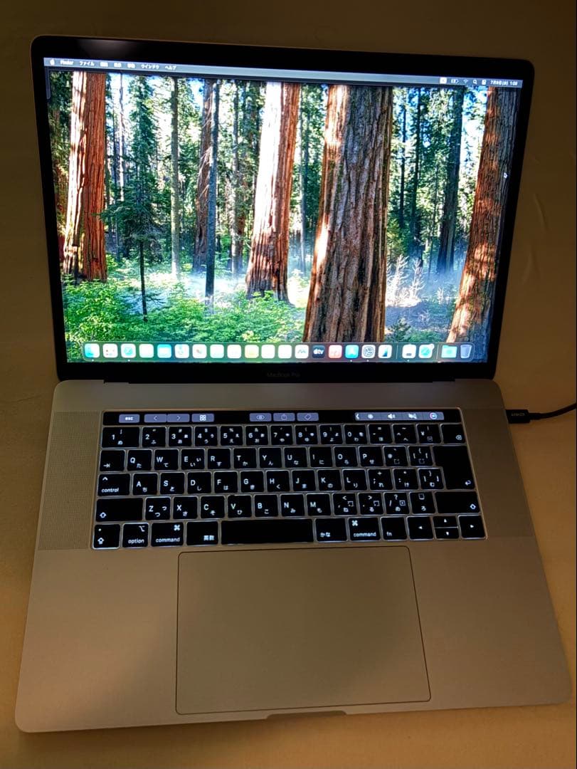 Apple MacBookPro 2018 15インチi7/16GB/512GB