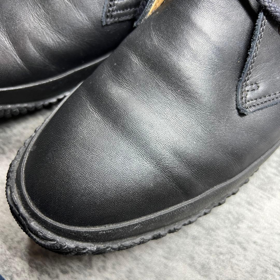 美品【スピングルムーブ】（LL）スピングルビズ チャッカブーツ ブラック 日本製