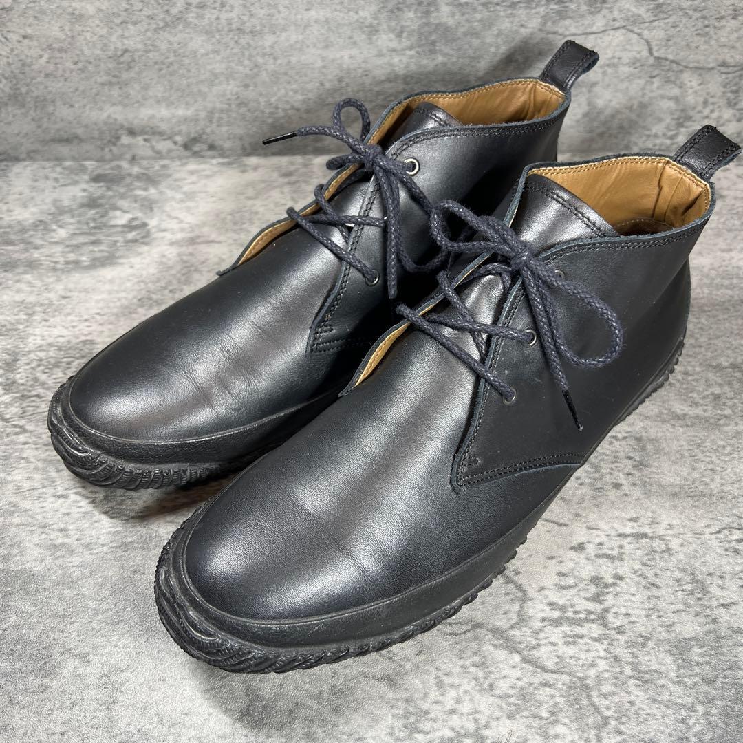 美品【スピングルムーブ】（LL）スピングルビズ チャッカブーツ ブラック 日本製