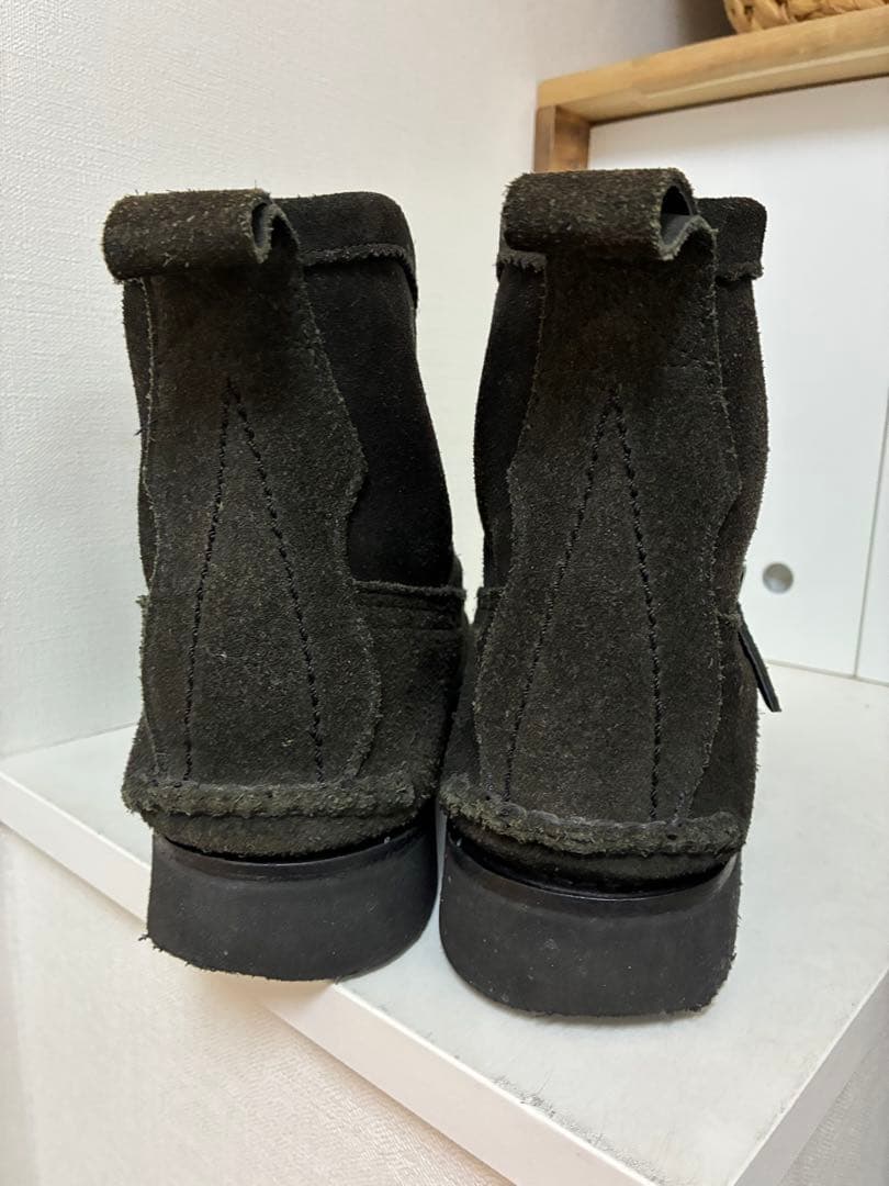 売約済！Yuketen ユケテン　バックル付きスエードブーツ　エンジニアブーツ