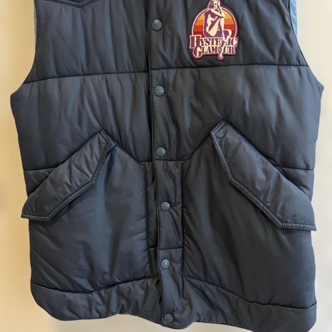 ★未使用並！HYSTERIC Glamour 中綿ウエスタンヒスベスト