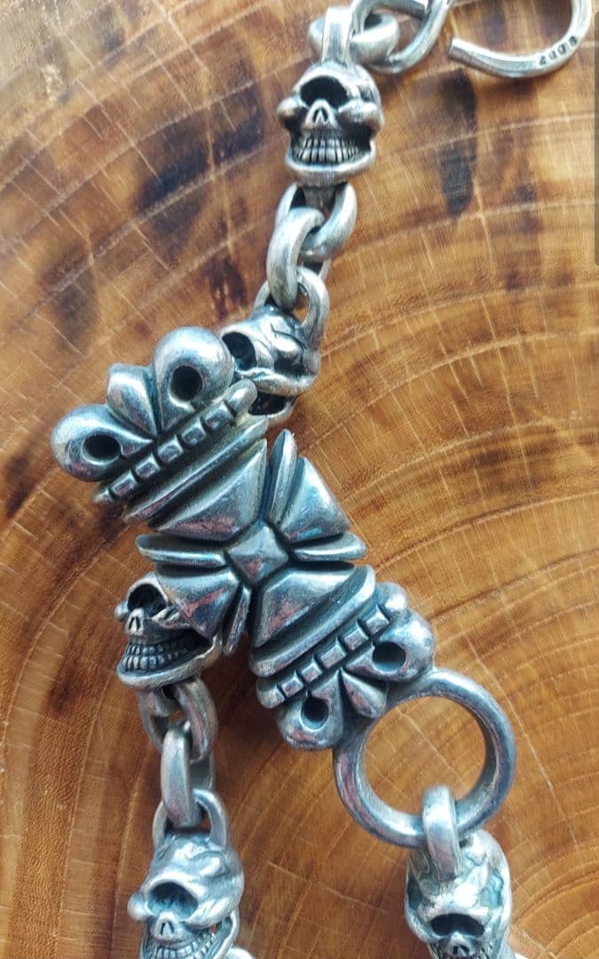 ストップライト stop light 17スカルウォレットチェーン