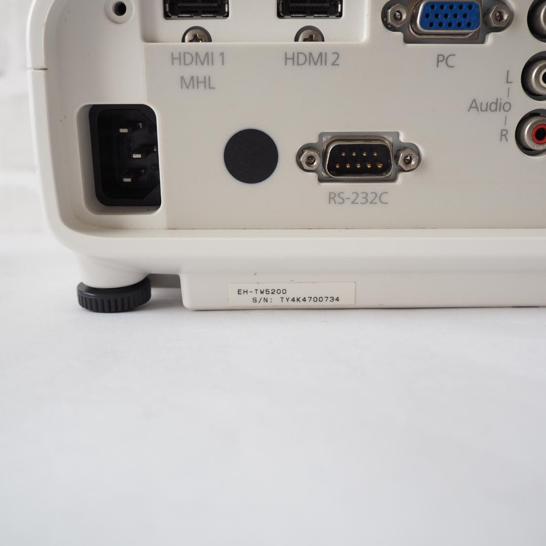 ⭐️美品⭐️EPSON EH-TW5200 プロジェクター 3D　ランプ590H