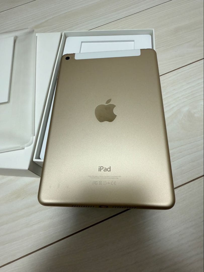 Apple iPad mini 4 ゴールド 16GB