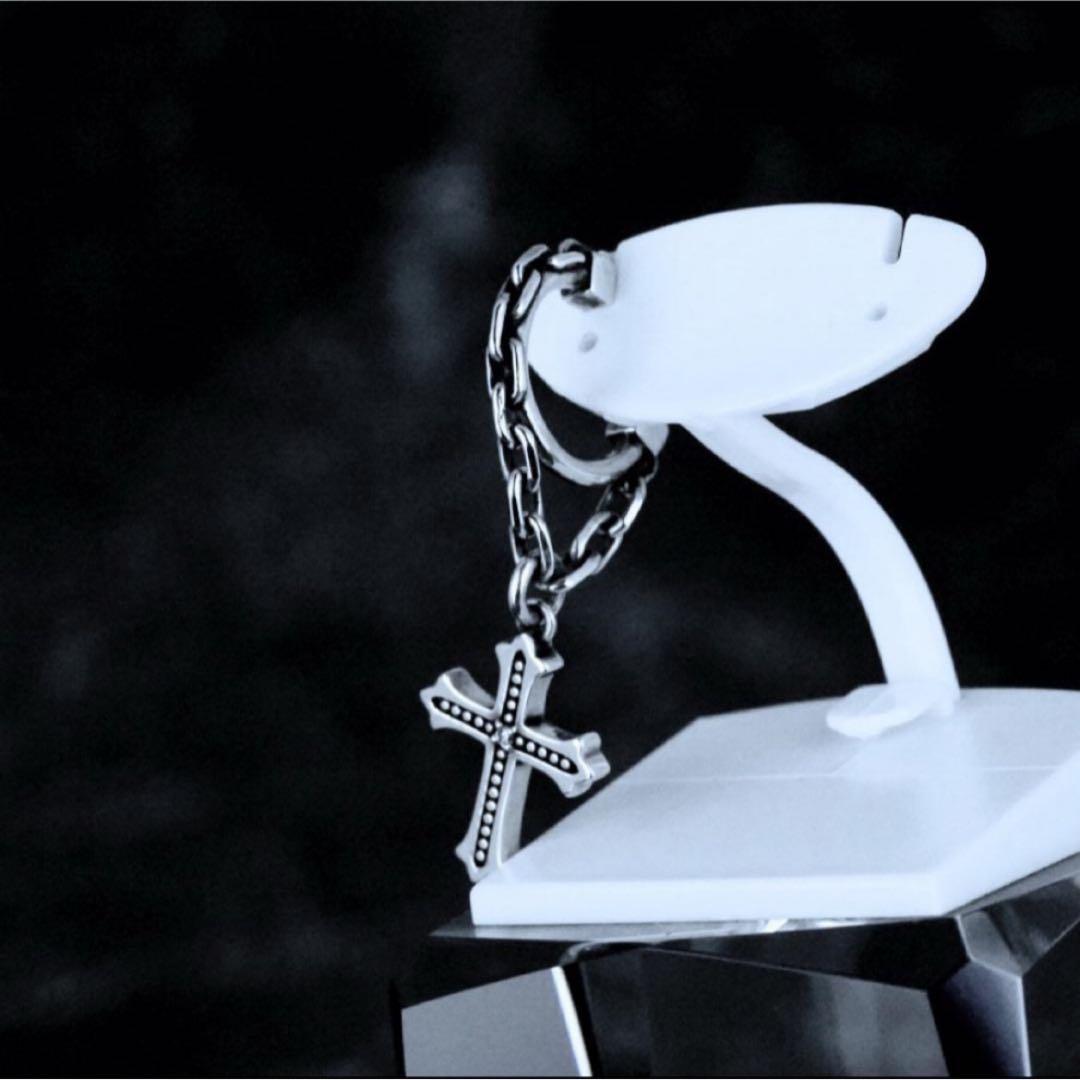 美品!ジャスティンデイビス SEJ826 クロスチェーンピアス