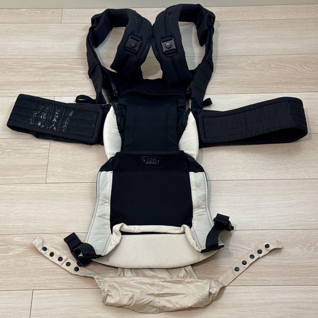 nuna cudl ヌナ カドル 抱っこ紐 ベビーキャリア キャビア（ブラック）