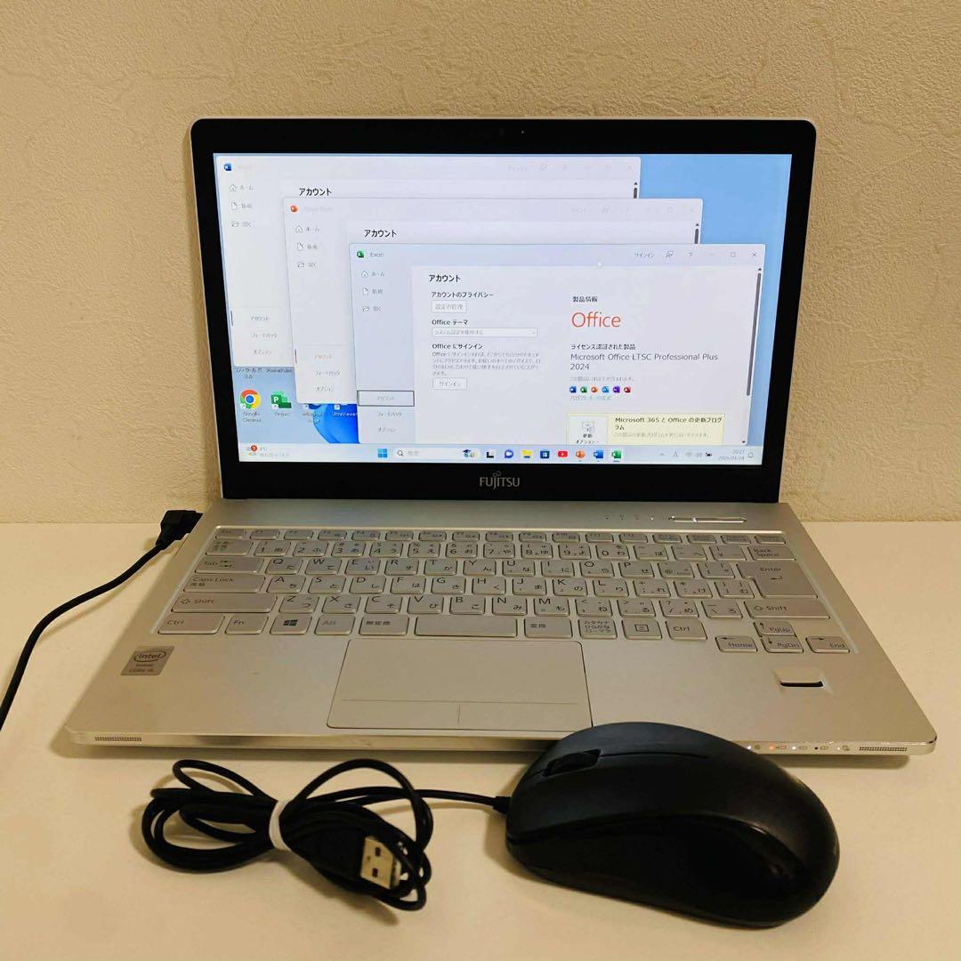 Y50 Fujitsuノートパソコンcore i5高速SSDサクサクWin11