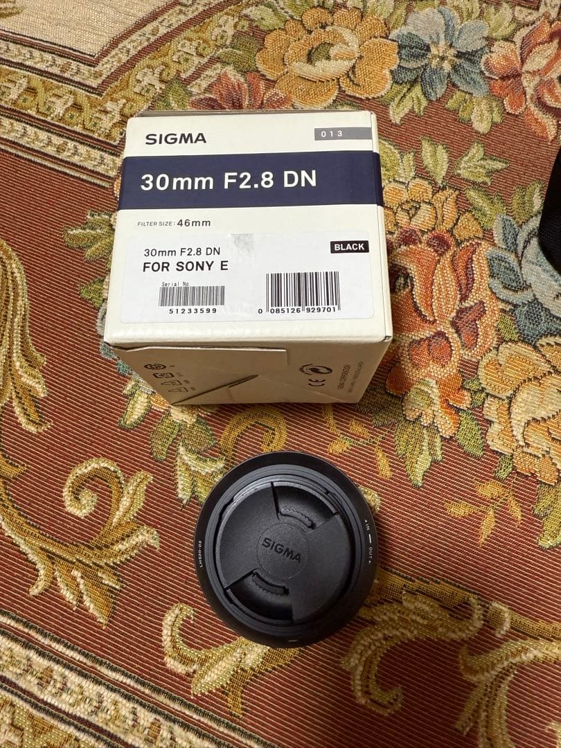 SIGMA 30mm F2.8 DN レンズ　SONY Eマウント用